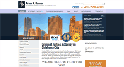 Desktop Screenshot of oklahomalegalgroup.com